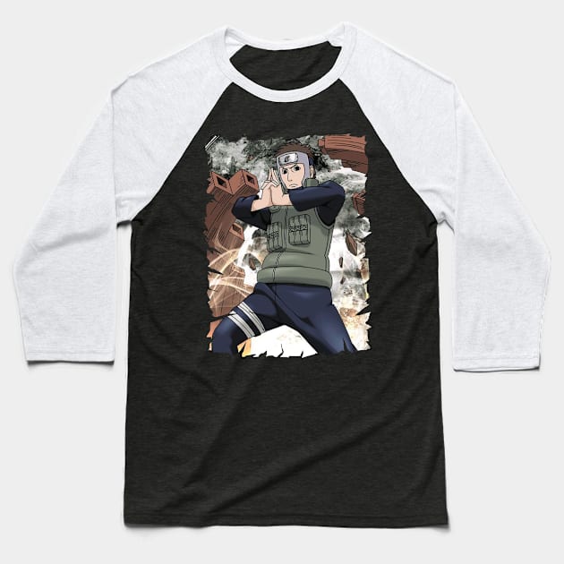 HASHIRAMA YAMATO WOOD ANIME MERCHANDISE Baseball T-Shirt by julii.draws